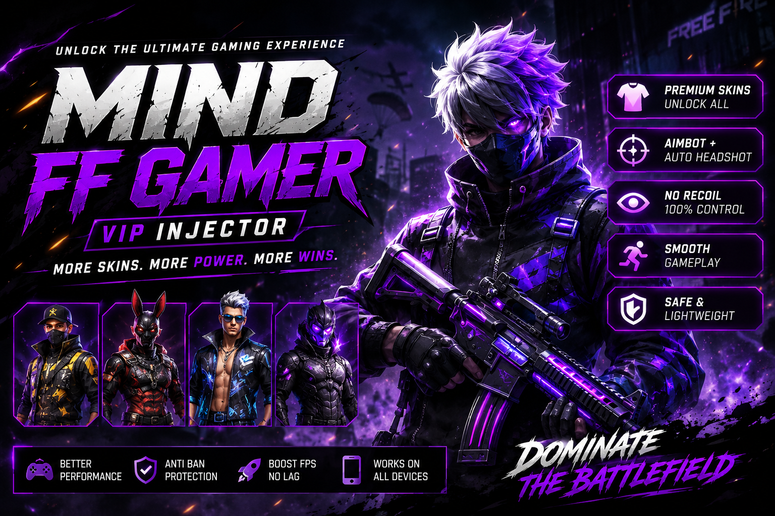Mind FF Gamer VIP Injector
