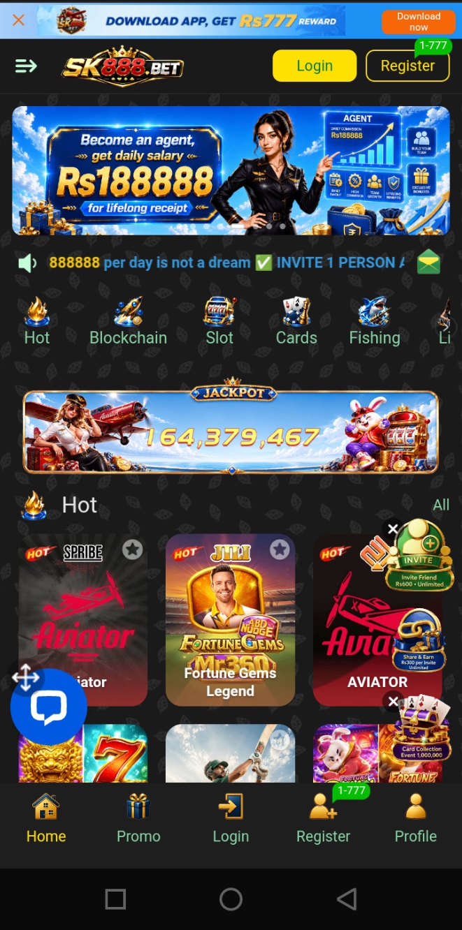 SK888 bet interface
