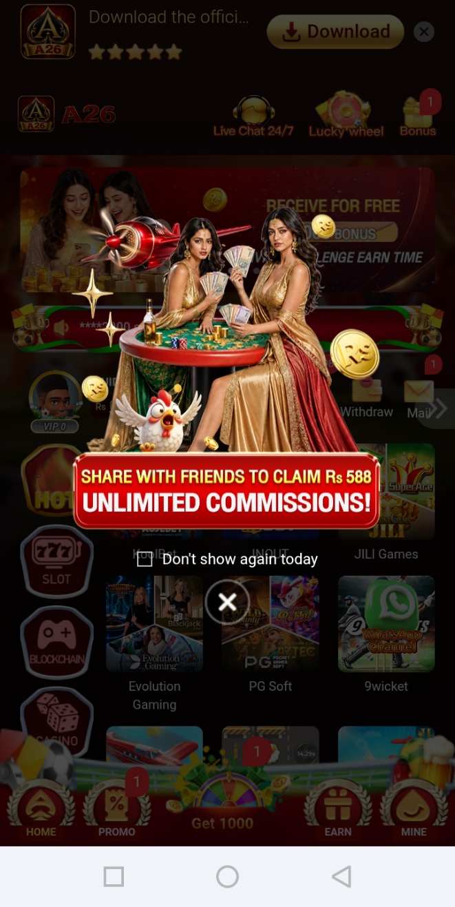 A26 Game Bonus